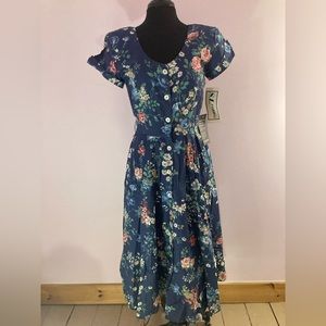 Vintage 90s S.L. Fashions Maxi Dress